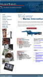 Mobile Screenshot of martecintl.net
